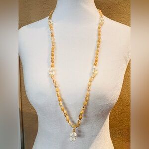 Hawaiian Snail Shell Lei Necklace – 17”